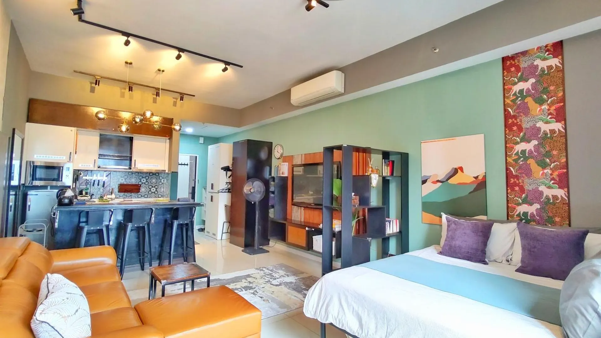 公寓 Pretty Room With Balcony Klcc View In Chamber 吉隆坡 马来西亚