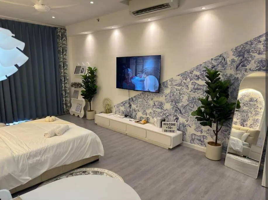 Daire Pretty Room With Balcony Klcc View In Chamber Kuala Lumpur